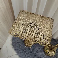 میوه خوری برنز پایه دار-شیرینی خوری برنز پایه دار|ظروف سرو و پذیرایی|تهران, مسعودیه|دیوار