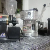 دستگاه قهوه نیمه صنعتی واسیاب کن
