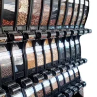 استند و قفسه مکانیزه ۱۲ مخزنه آجیل و خشکبار