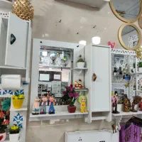 آینه شلف باکس حمام سرویس بهداشتی روشویی کابینتیpvc|لوازم حمام|مشهد, مقدم|دیوار