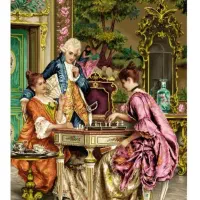 فروش تابلو فرش نیمه کاره