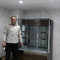 یخچال ویترینی طرح چوب|فروشگاه و مغازه|کرج, شهرک فهمیده|دیوار