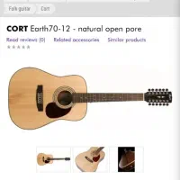 گیتار 12 سیم zinn & cort|گیتار، بیس، امپلیفایر|تهران, اکباتان|دیوار