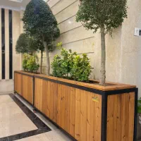 فلاور باکس-فلاور باکس چوبی-فلاور باکس بزرگ ترموود