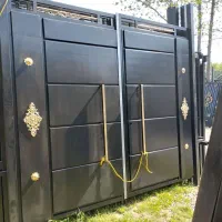 باسلام این مدل درب ها با آهن دومیل سنگین وزن|مصالح و تجهیزات ساختمان|خرم‌آباد, |دیوار