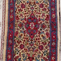 قالیچه|فرش|قم, چهل درخت‎|دیوار