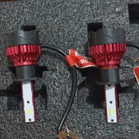 هدلایت Super LED C6 پایه H1 نو