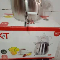 کتری قوری ایرانی کف چدن کی تی 6 لیتر آکبند|قوری، کتری، قهوه‌ساز دستی|کرج, حصارک بالا|دیوار