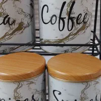 ست پاسماوری ۷ تیکه فلزی فانتزی با استند|ظروف نگهدارنده، پلاستیکی، یکبارمصرف|قرچک, مهدیه|دیوار