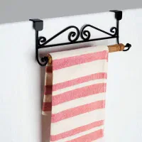 جا حوله ای رنگ استاتیک و چوب مرغوب