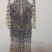 لباس مجلسی فوق لوکس تمام پنل سنگ