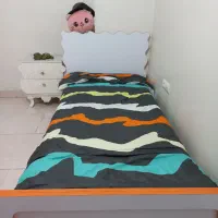 تخت نوجوان با تشک و روتختی