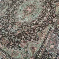 گلیم فرش ۶متری شنل ابریشم روفرشی کش دار جدید|روفرشی|ملایر, |دیوار