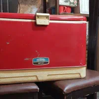 یخچال یخدان مسافرتی آمریکایی قدیمی معیوب|کوهنوردی و کمپینگ|کرج, شهرک پردیسان|دیوار