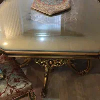 مبلمان و میز غذاخوری ده نفره استیل