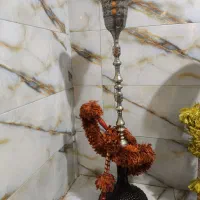 قلیان برنجی عربی|صنایع دستی و سایر لوازم تزئینی|تبریز, |دیوار