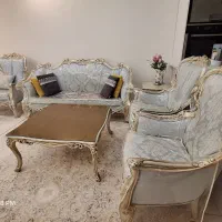 مبل ۷ نفره و نهار خوری ۶ نفره|مبلمان خانگی و میز عسلی|اهواز, کیان اباد|دیوار