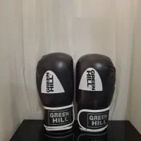دستکش بوکس GREEN HILL چرمی 12اونس