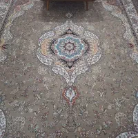 فرش سورمه ای و گردویی ۴×۵.۴۵