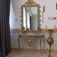 آیینه شمعدان و گلدان برنز|صنایع دستی و سایر لوازم تزئینی|کنگاور, |دیوار