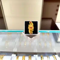 انگشتر خلیجی طلا|جواهرات|بندرعباس, |دیوار