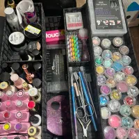 فروش وسایل کاشت ناخن استفاده نشده