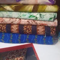 پارچه پیراهنی فول نگین قیمت مناسب|لباس|میناب, |دیوار