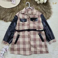 مانتو آستین چرم فوتر|لباس|مرند, |دیوار