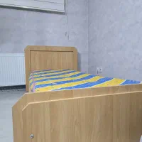 تخت یک نفره چوبی