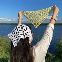 اسکارف وشال رینگی قلاب بافی|لباس|شیراز, سعدیه شمالی|دیوار