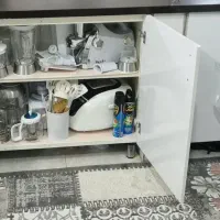 کابینت ترکیبی همراه با سینک و شیر و هود|مصالح و تجهیزات ساختمان|شاندیز, |دیوار