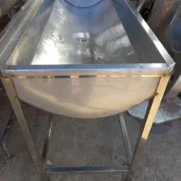 سینک صنعتی ۲ عدد تک لگن بزرگ و۳ لگن آلمانی تمیز|کافی‌شاپ و رستوران|مشهد, نیزه|دیوار