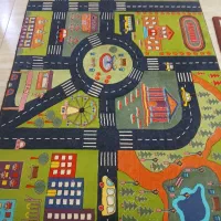 فرش اتاق بچه در حد نو|فرش|تهران, شکوفه|دیوار