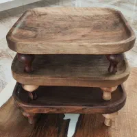 رایزر چهار پایه چوب گردو