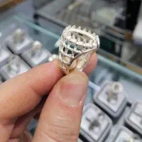 رکاب انگشتر نقره|جواهرات|یزد, |دیوار