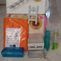 دو عدد لانه پرنده یکی نو ، کاور دور قفس نو