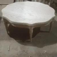 صفحه میزعسلی جلومبلی نهارخوری روکش جناقی بلوط راش