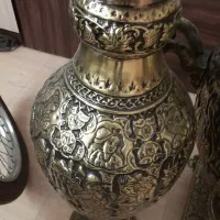 سماور ذغالی باقوری و گلدان|صنایع دستی و سایر لوازم تزئینی|تهران, آذری|دیوار