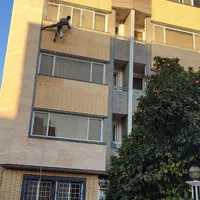 کار در ارتفاع نماشستشوعایق نانوکنتکس پیچ داربست|خدمات پیشه و مهارت|شیراز, زند|دیوار