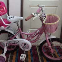 دوچرخه ۱۶ در حد آکبند کم کارکرد صورتی