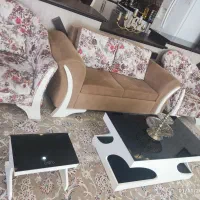 فروش فوری مبل راحتی|مبلمان خانگی و میز عسلی|برخوار, |دیوار