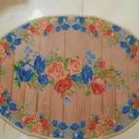 گلیم بیضی شکل|گلیم، جاجیم، گبه|رشت, توشیبا|دیوار