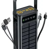 پاور بانک ۲۰وات گرین لاین مدل solarX ظرفیت ۳۰۰۰۰