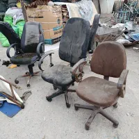 6 عدد صندلی اداری چرخدار قیمت ارزان دونه ای 1800