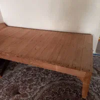 تخت تمام چوب یک نفره