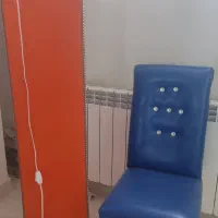 دوتا صندلی مسافرتی وصندلی آبی کودک وآباژورایستاده|صندلی و نیمکت|تبریز, |دیوار
