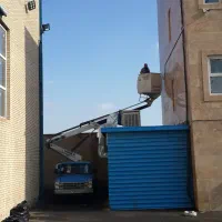 اجاره جرثقیل سبددار.نیسان بالابراداره برقی.تلسکوپی