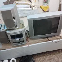 فروش فوری  تی وی سامسونگ و ضبط دوکاست ال جی