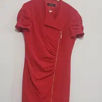 لباس مجلسی قرمز و سفید