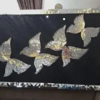 تابلو اینه کاری و سماور
